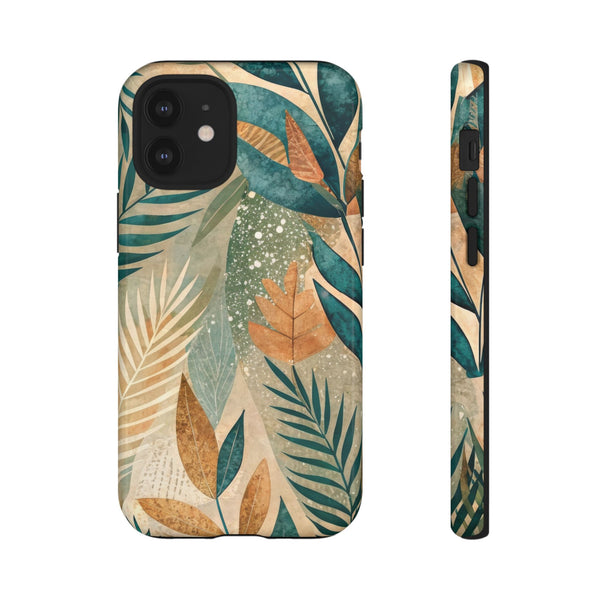 Boho Leaves Tough Phone Case