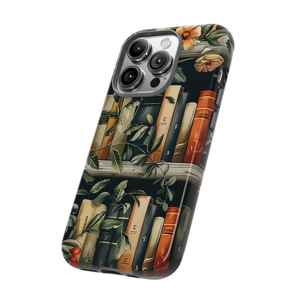 Moody Books Tough Phone Case