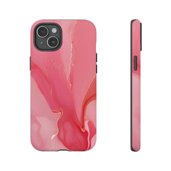 Pink Marble Tough Phone Case