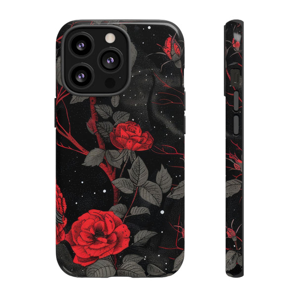 Dark Red Roses  - Tough Phone Case