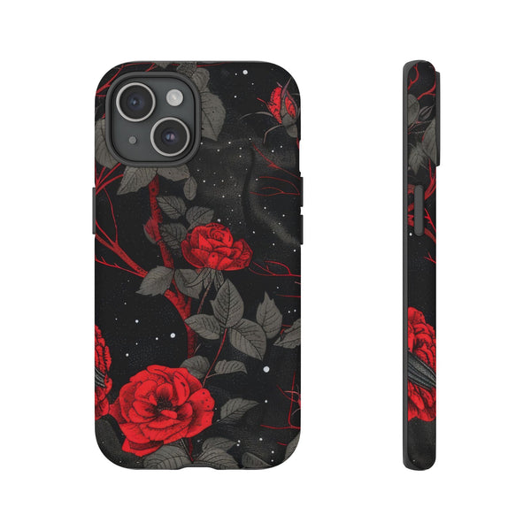 Dark Red Roses  - Tough Phone Case