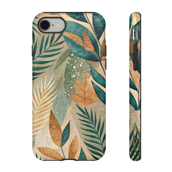 Boho Leaves Tough Phone Case