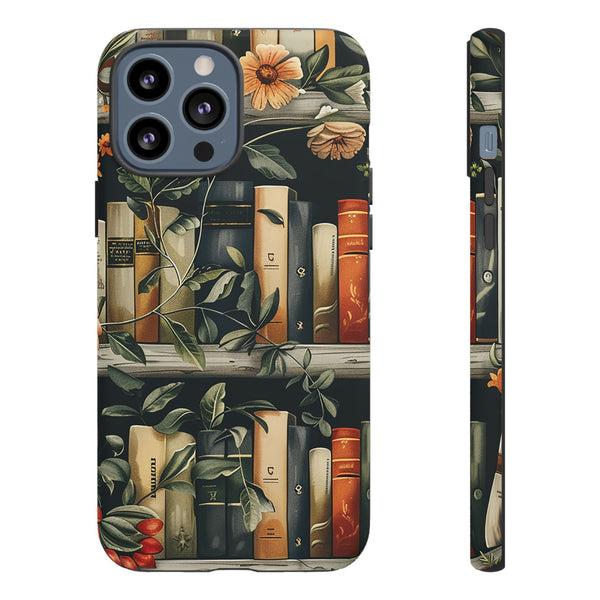 Moody Books Tough Phone Case