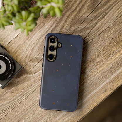 Subtle Navy Florals  - Tough Phone Case