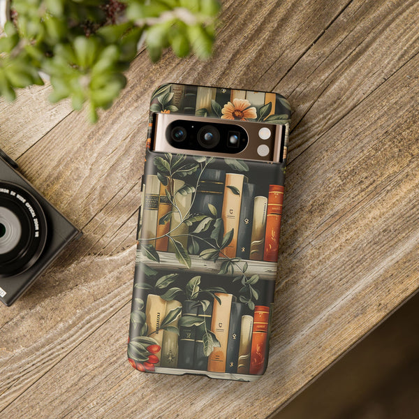 Moody Books Tough Phone Case