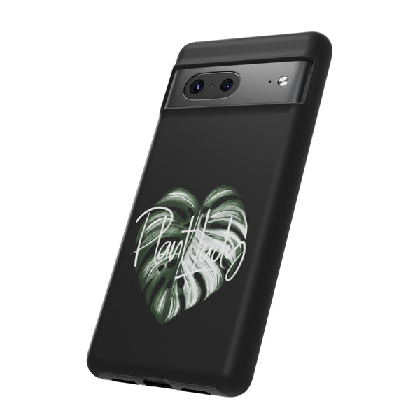 Monstera Albo Plant Lady  - Tough Phone Case