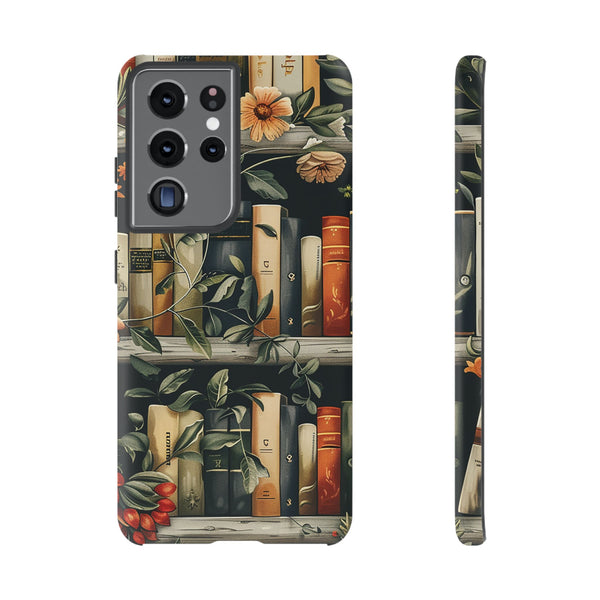 Moody Books Tough Phone Case