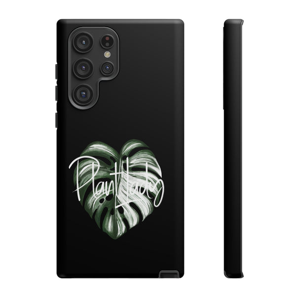 Monstera Albo Plant Lady  - Tough Phone Case