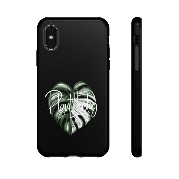 Monstera Albo Plant Lady  - Tough Phone Case