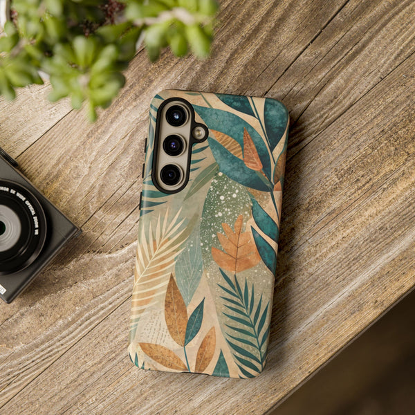 Boho Leaves Tough Phone Case