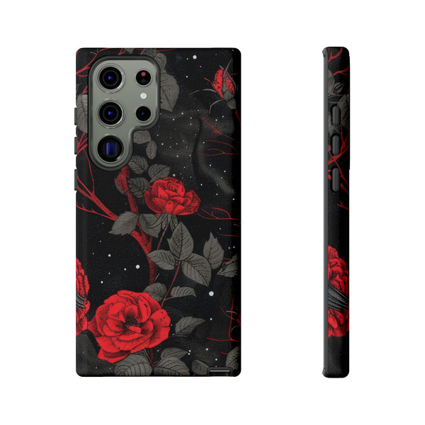 Dark Red Roses  - Tough Phone Case