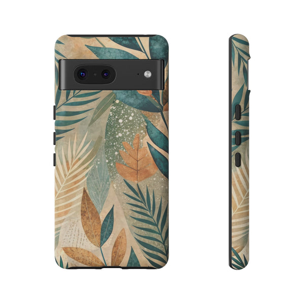 Boho Leaves Tough Phone Case