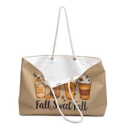 Fall Sweet Fall Weekender Tote