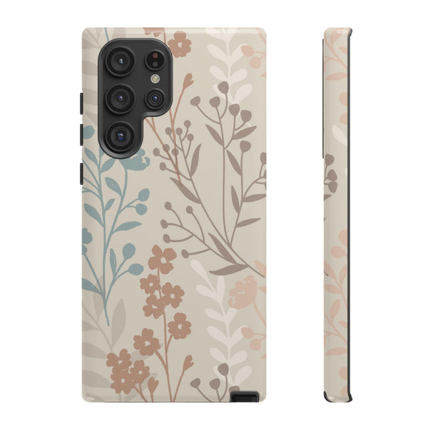 Gentle Boho Florals  - Tough Phone Case