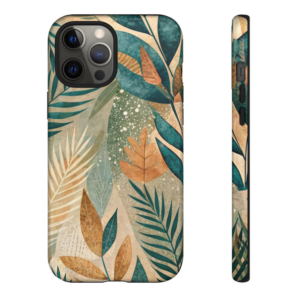 Boho Leaves Tough Phone Case