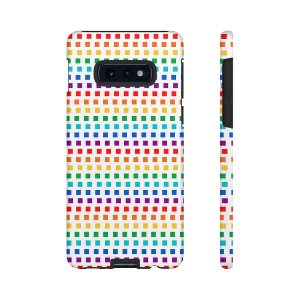 Rainbow on white -  Tough Case