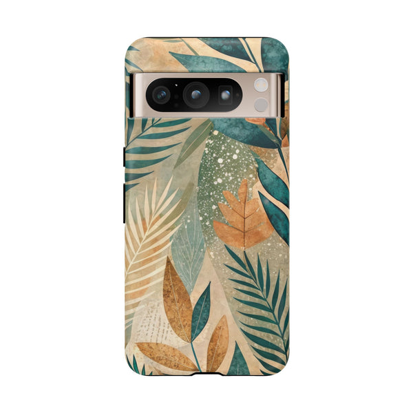 Boho Leaves Tough Phone Case