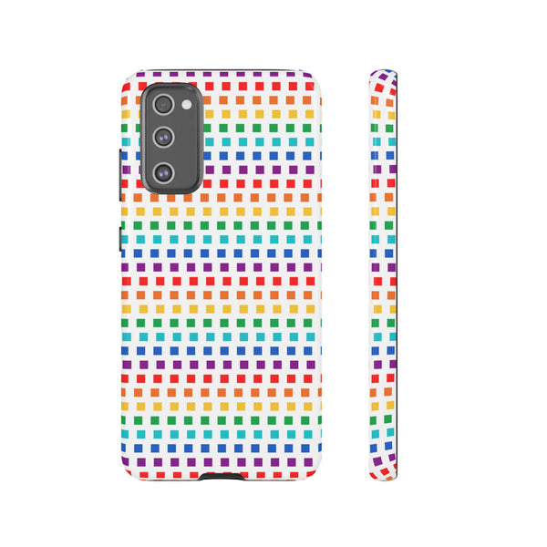 Rainbow on white -  Tough Case