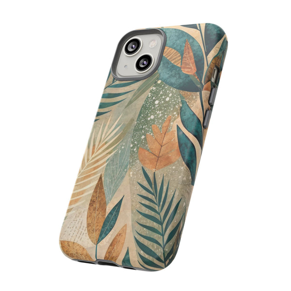 Boho Leaves Tough Phone Case