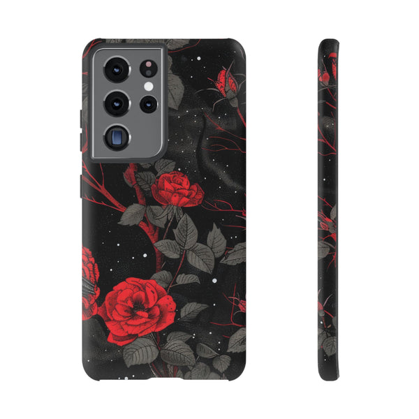 Dark Red Roses  - Tough Phone Case