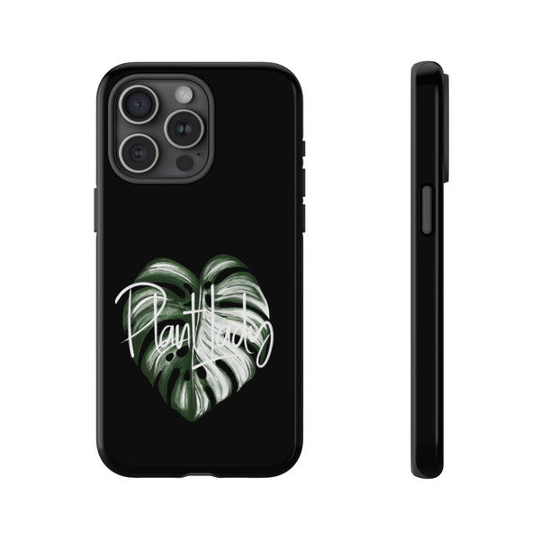 Monstera Albo Plant Lady  - Tough Phone Case