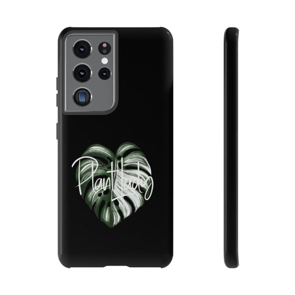 Monstera Albo Plant Lady  - Tough Phone Case