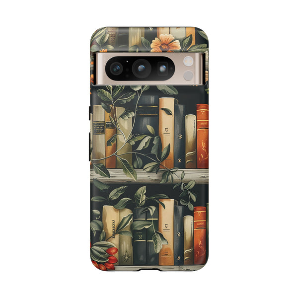 Moody Books Tough Phone Case