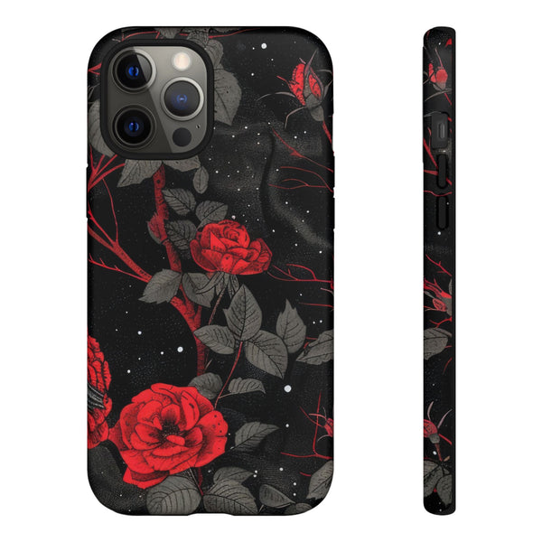 Dark Red Roses  - Tough Phone Case