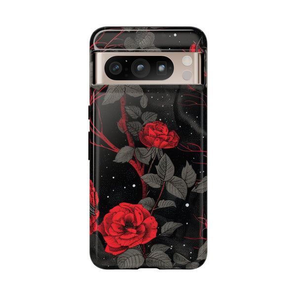 Dark Red Roses  - Tough Phone Case