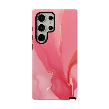 Pink Marble Tough Phone Case