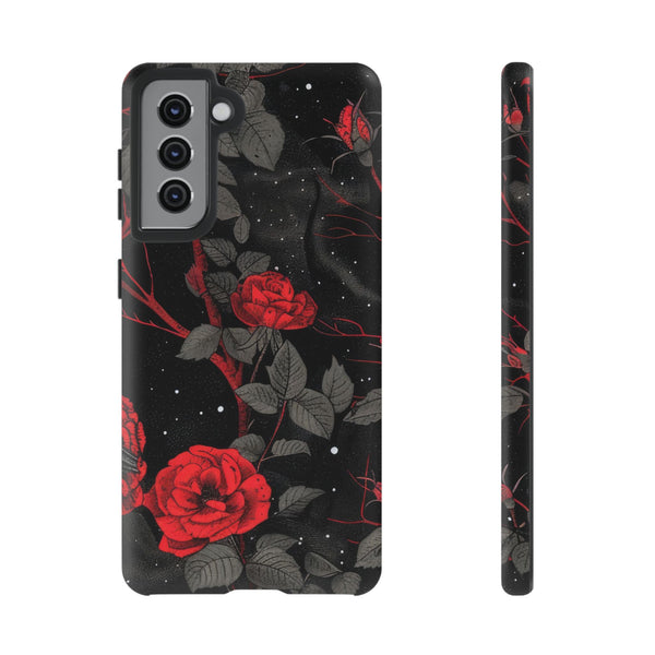 Dark Red Roses  - Tough Phone Case