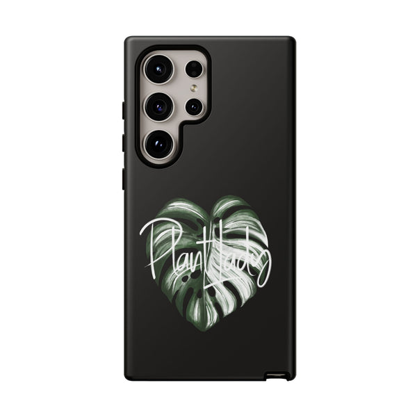 Monstera Albo Plant Lady  - Tough Phone Case