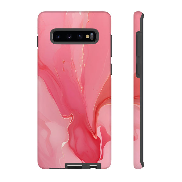 Pink Marble Tough Phone Case