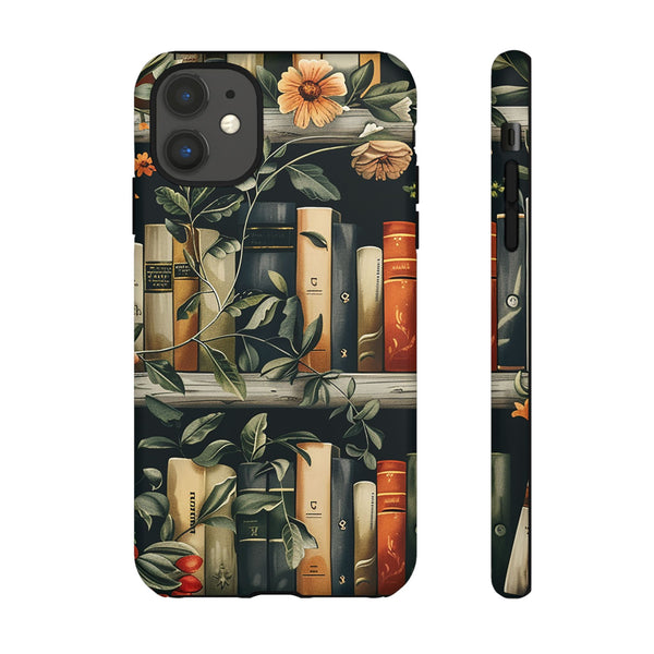 Moody Books Tough Phone Case