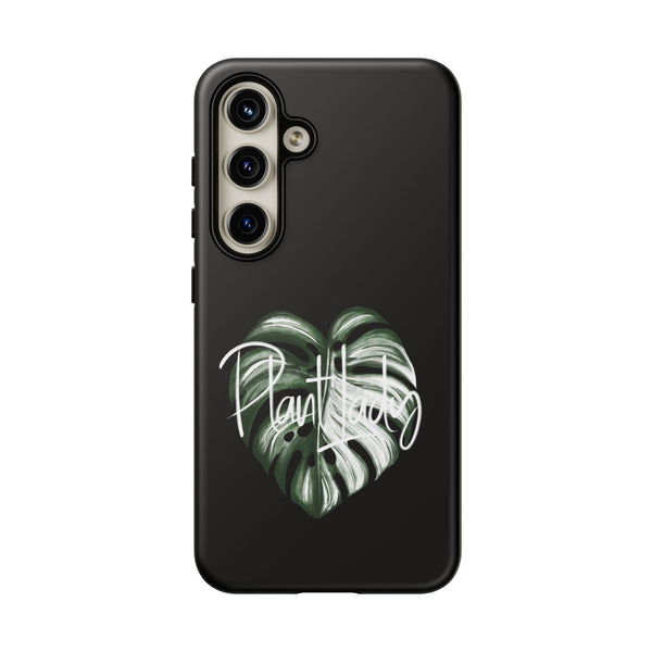 Monstera Albo Plant Lady  - Tough Phone Case