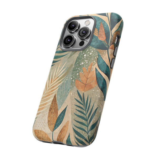 Boho Leaves Tough Phone Case