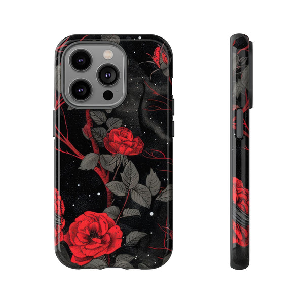 Dark Red Roses  - Tough Phone Case