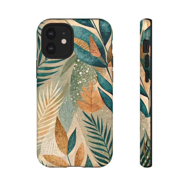 Boho Leaves Tough Phone Case