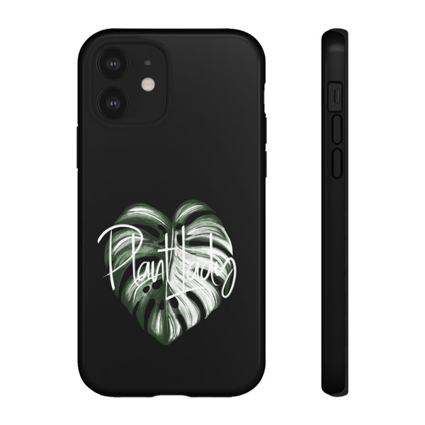 Monstera Albo Plant Lady  - Tough Phone Case