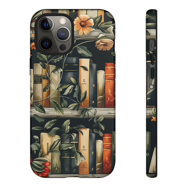 Moody Books Tough Phone Case