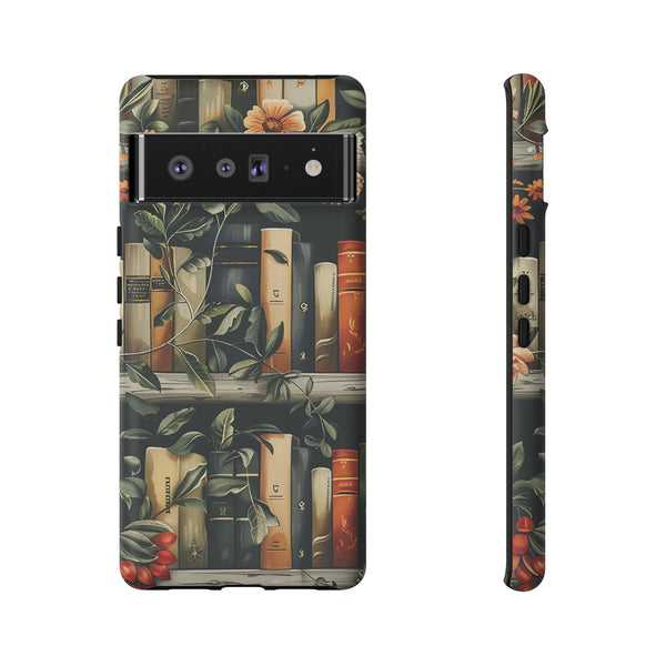 Moody Books Tough Phone Case