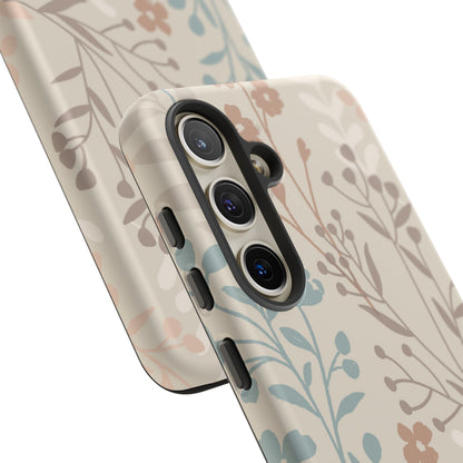 Gentle Boho Florals  - Tough Phone Case