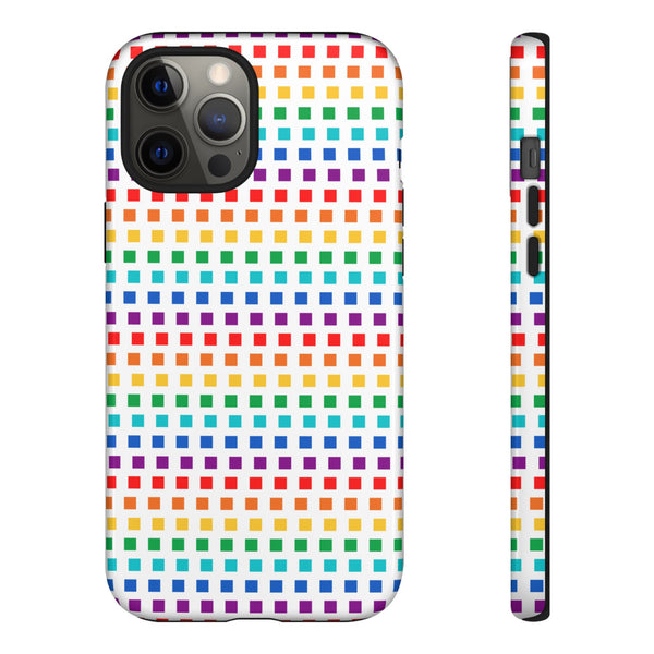 Rainbow on white -  Tough Case