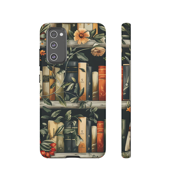 Moody Books Tough Phone Case