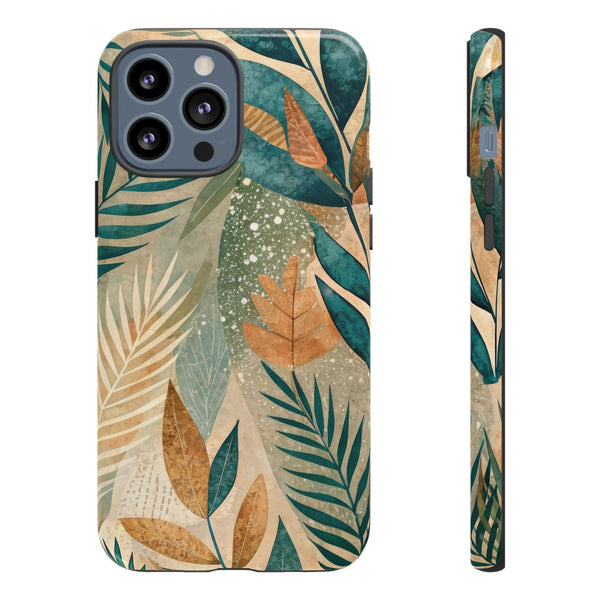 Boho Leaves Tough Phone Case