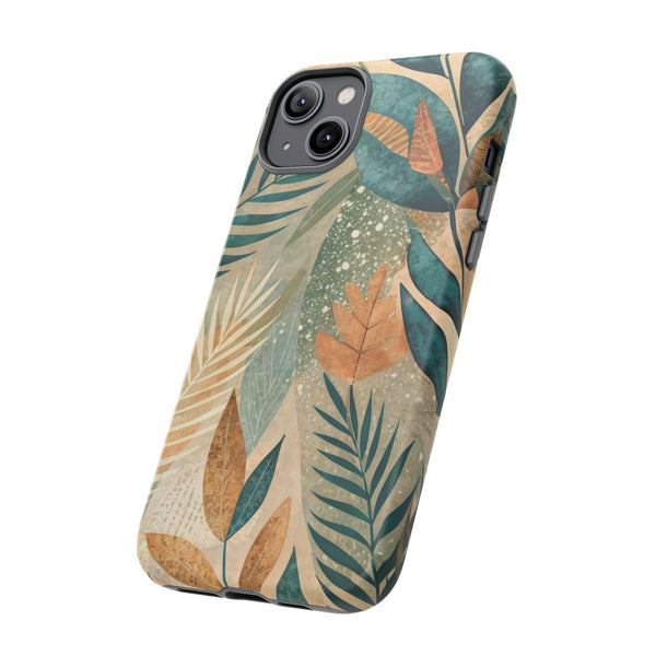 Boho Leaves Tough Phone Case