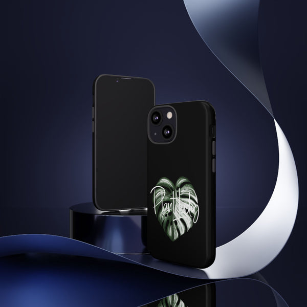 Monstera Albo Plant Lady  - Tough Phone Case