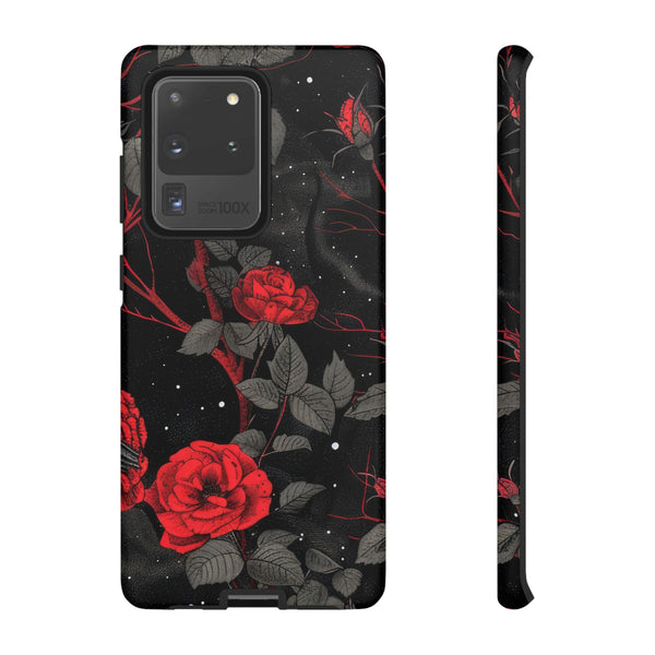 Dark Red Roses  - Tough Phone Case