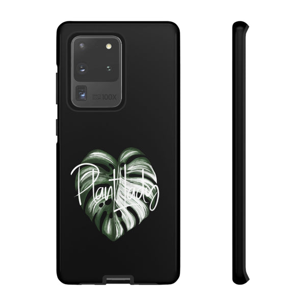 Monstera Albo Plant Lady  - Tough Phone Case