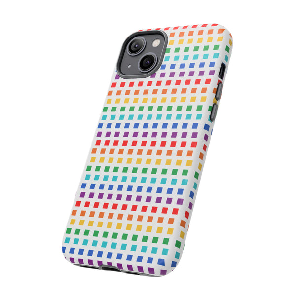 Rainbow on white -  Tough Case